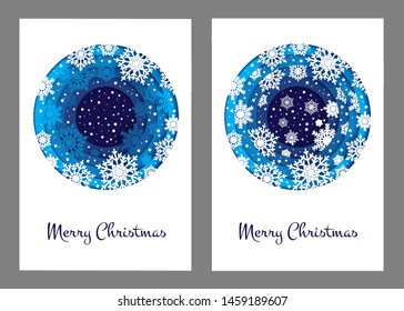 Christmas background for covers, invitations, posters, banners, flyers. Design for branding, advertising with winter christmas composition in paper cut style.