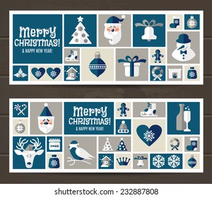 Christmas background decoration.