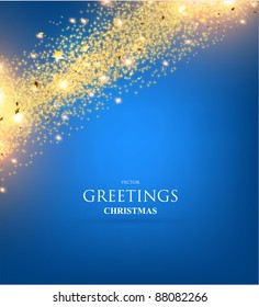 Christmas background. Christmas decoration on bright background