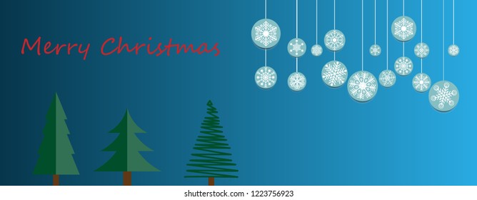 christmas background for decoration, vector illustration