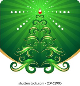 the Christmas background for design