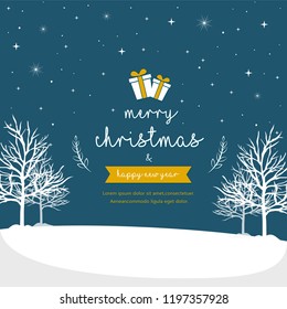 Christmas background design vector illustration