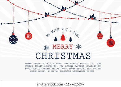 Christmas background design vector illustration