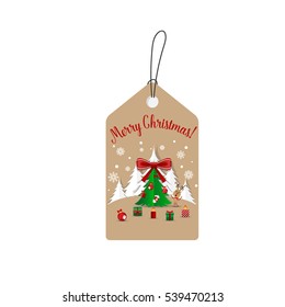 Diseño de fondo navideño. Ilustración vectorial.