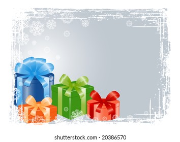 Christmas background design. Vector-Illustration.