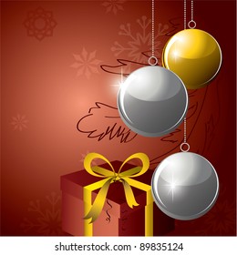Christmas Background. Eps10.