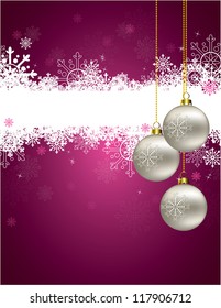 Fondo de Navidad en formato Eps10.