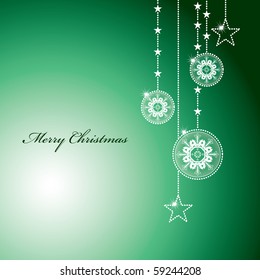 Christmas Background in eps10 format. Abstract Illustration.