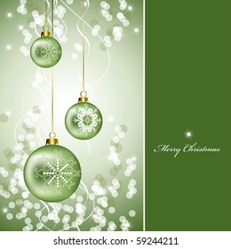 Christmas Background in eps10 format. Abstract Illustration.