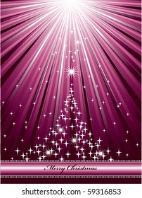 Christmas Background in eps10 format. Abstract Illustration.