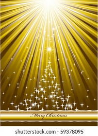 Christmas Background in eps10 format. Abstract Illustration.