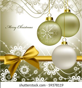 Christmas Background in eps10 format. Abstract Illustration.