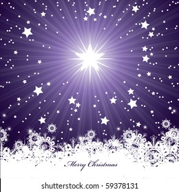 Christmas Background in eps10 format. Abstract Illustration.