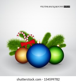 Christmas background. EPS10 vector