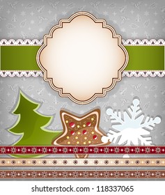  Christmas background.  EPS10. Vector illustration.