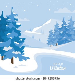 Christmas background flat design. design. vector. illustrator.