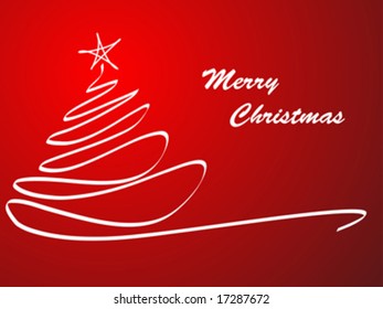 Christmas Background fully editable vector illustration