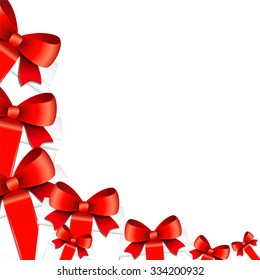 Christmas background with gift boxes