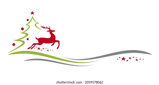 Christmas background graphic in vector quality.