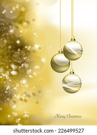 Christmas Background. Greeting Card.