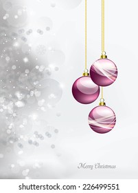 Christmas Background. Greeting Card.