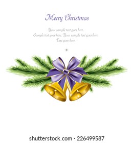 Christmas Background. Greeting Card.