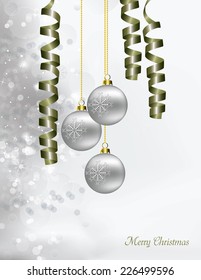 Christmas Background. Greeting Card.
