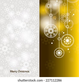 Christmas Background. Greeting Card.