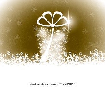 Christmas Background. Greeting Card.