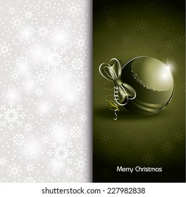Christmas Background. Greeting Card.