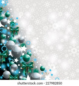 Christmas Background. Greeting Card.