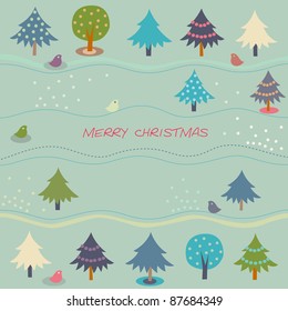 Christmas background. Greeting card.