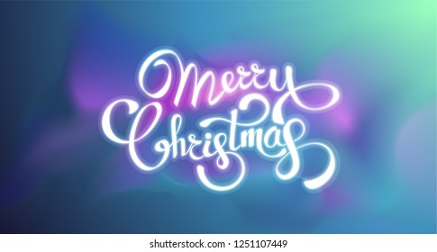 Christmas background greeting card. Vector color template with space illustration. Xmas holyday pattern ready for print