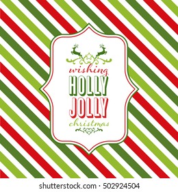 Christmas background with greetings