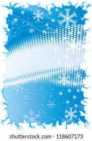Weihnachtshintergrund mit Halbtoneffekt