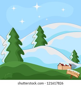 Christmas Background Illustration