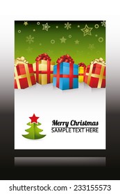 christmas background illustration