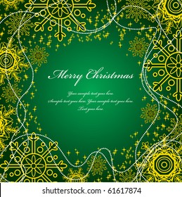 Christmas Background. Illustration.