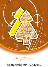 Christmas Background. Illustration.