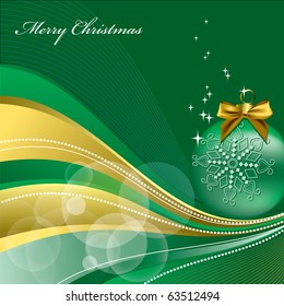 Christmas Background. Illustration.