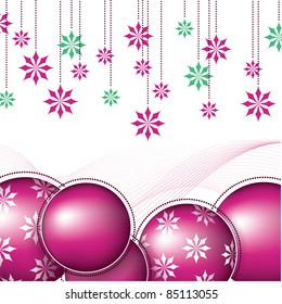 Christmas Background. Illustration.