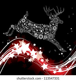 Christmas Background. Illustration in Eps10 Format.