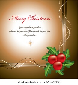 Christmas Background. Illustration in eps10 format.