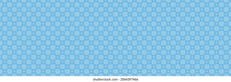 Christmas background image with stars on blue backdrop for your festive design. Seamless background for wallpaper, textures. Vector illustration.