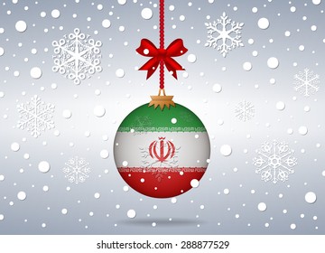 Christmas background Iran