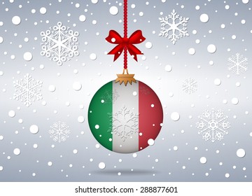 Christmas background Italy
