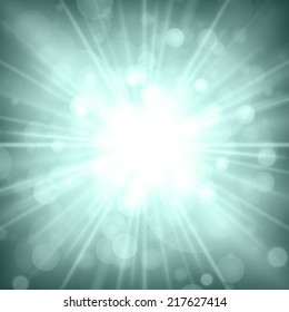 Christmas background with lights. Vector image eps10