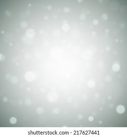 Christmas background with lights. Vector image eps10