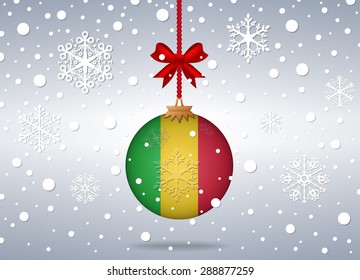 Christmas background Mali
