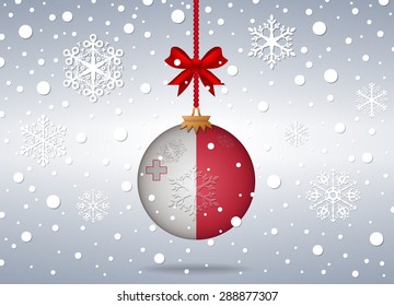 Christmas background Malta